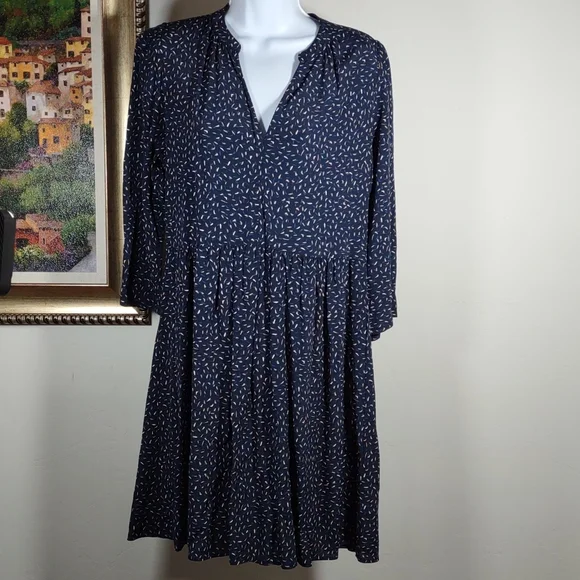 anthropologie maeve drop waist dress Black Drop Waist Jersey Yuki Mini Dress